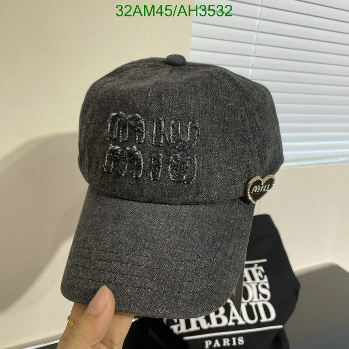 Miu Miu-Cap(Hat) Code: AH3532 $: 32USD