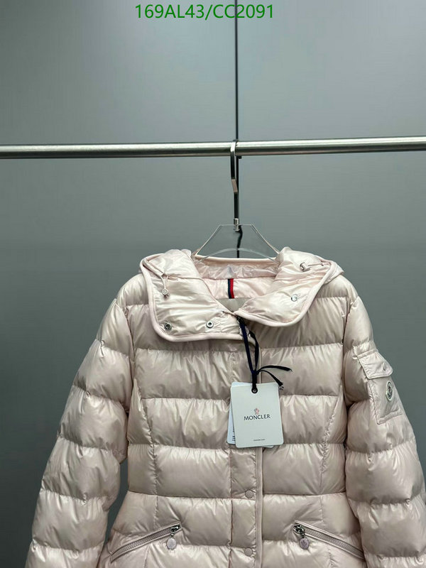 Moncler-Down jacket Women Code: CC2091 $: 169USD