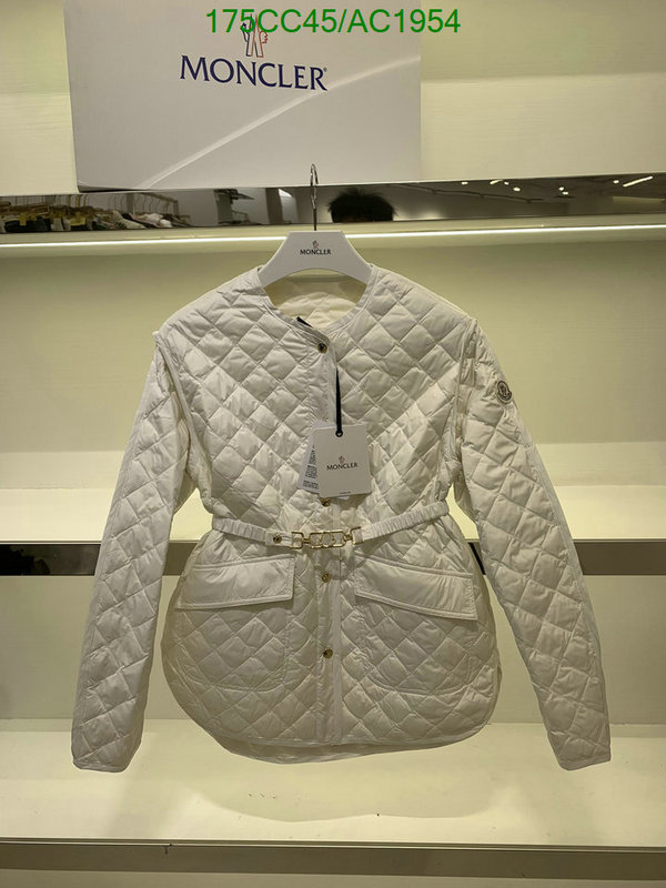 Moncler-Down jacket Women Code: AC1954 $: 175USD