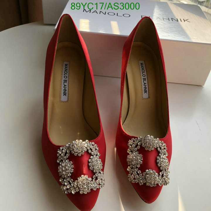 Manolo Blahnik-Women Shoes Code: AS3000 $: 89USD