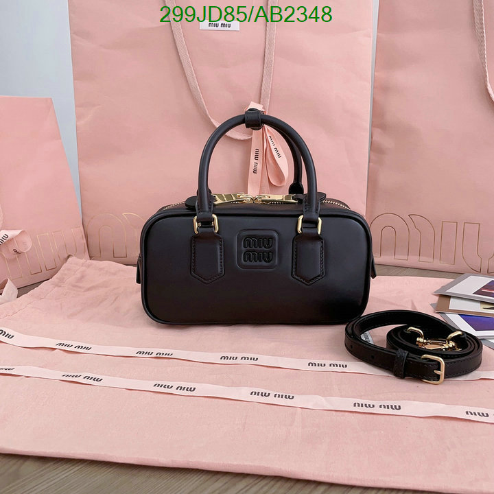 Miu Miu-Bag-Mirror Quality Code: AB2348 $: 299USD