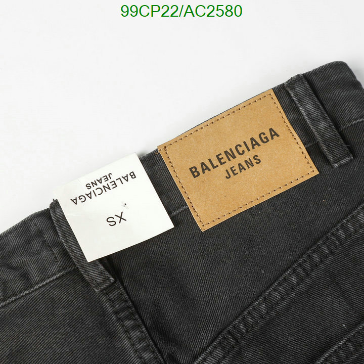 Balenciaga-Clothing Code: AC2580 $: 99USD