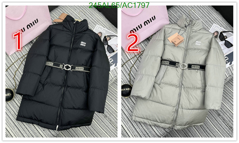 Miu Miu-Down jacket Women Code: AC1797 $: 245USD