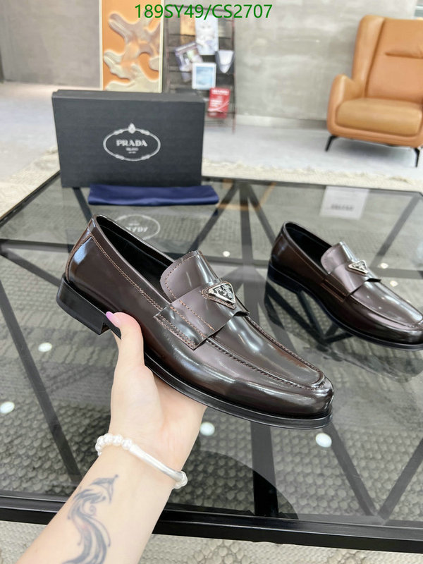 Prada-Men shoes Code: CS2707 $: 189USD