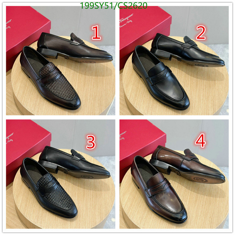 Ferragamo-Men shoes Code: CS2620 $: 199USD