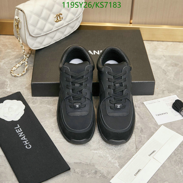 Chanel-Women Shoes Code: KS7183