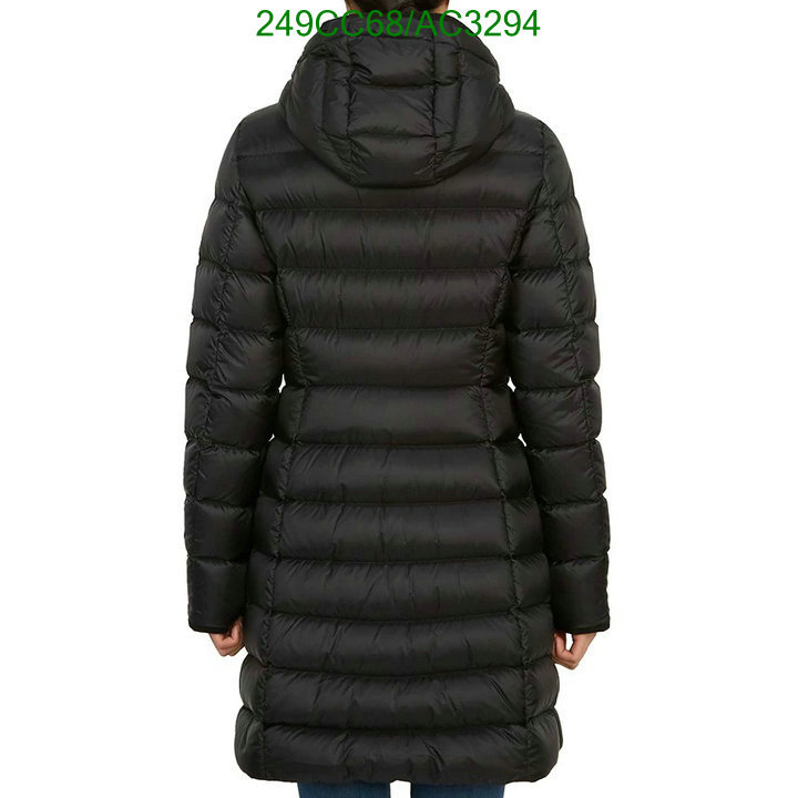 Moncler-Down jacket Women Code: AC3294 $: 249USD