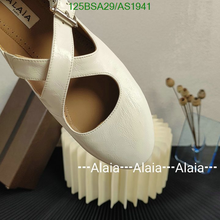 ALAIA-Women Shoes Code: AS1941 $: 125USD