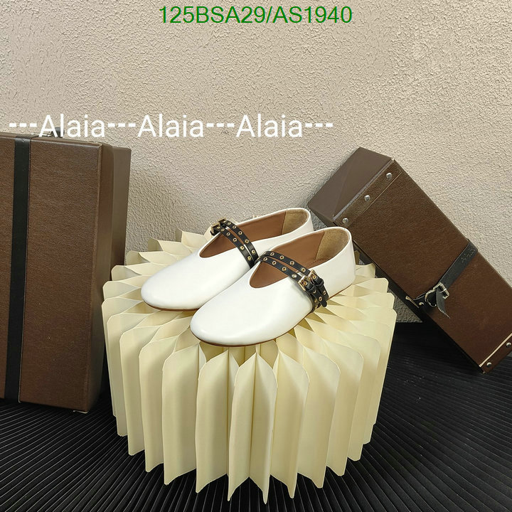 ALAIA-Women Shoes Code: AS1940 $: 125USD