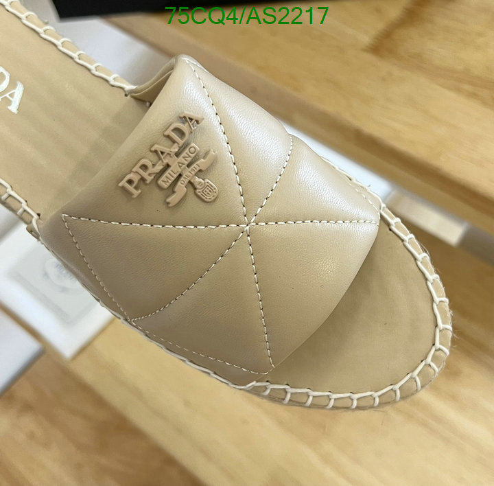 Prada-Women Shoes Code: AS2217 $: 75USD