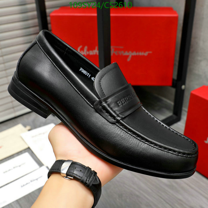 Ferragamo-Men shoes Code: CS2610 $: 109USD