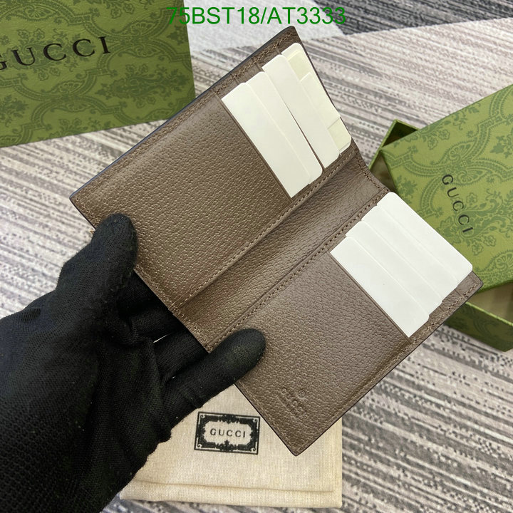 Gucci-Wallet Mirror Quality Code: AT3333 $: 75USD