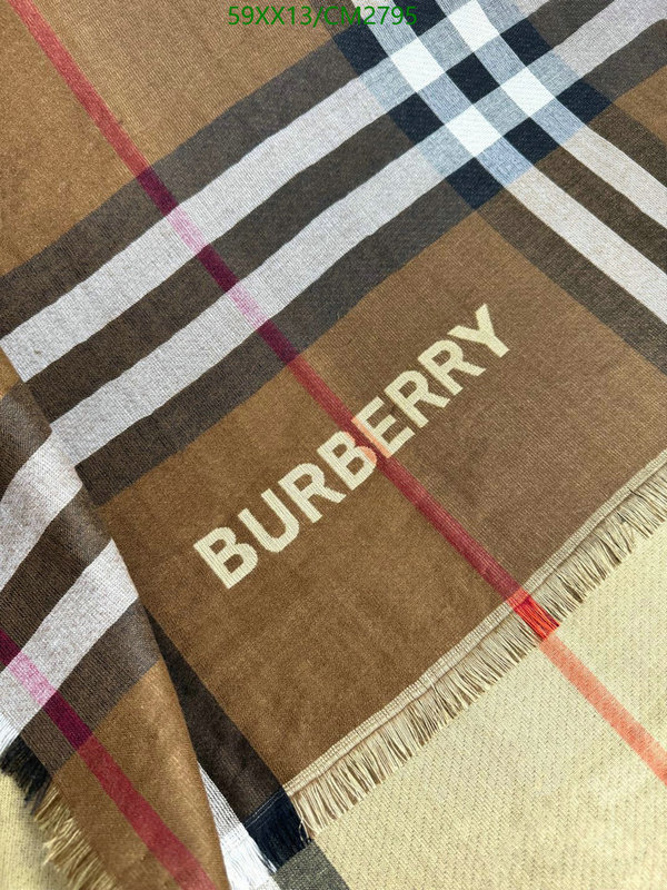 Burberry-Scarf Code: CM2795 $: 59USD