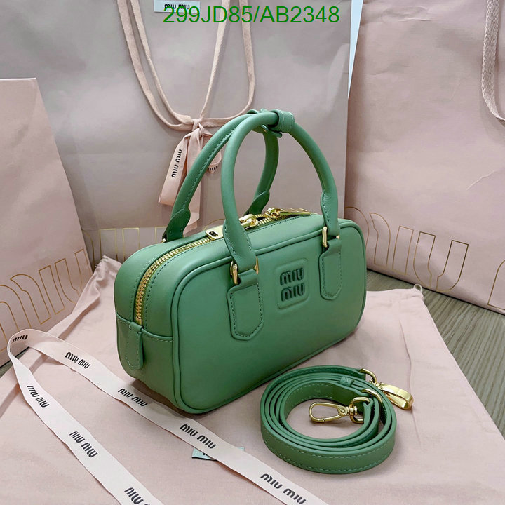 Miu Miu-Bag-Mirror Quality Code: AB2348 $: 299USD