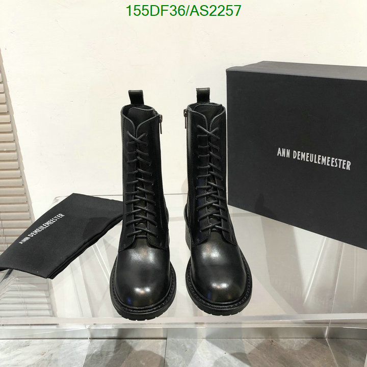 Ann Demeulemeester-Women Shoes Code: AS2257 $: 155USD