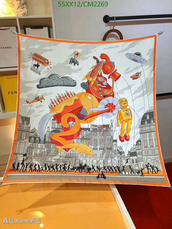 Hermes-Scarf Code: CM2269 $: 55USD