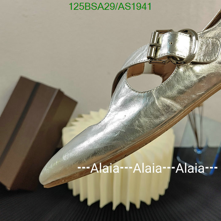 ALAIA-Women Shoes Code: AS1941 $: 125USD