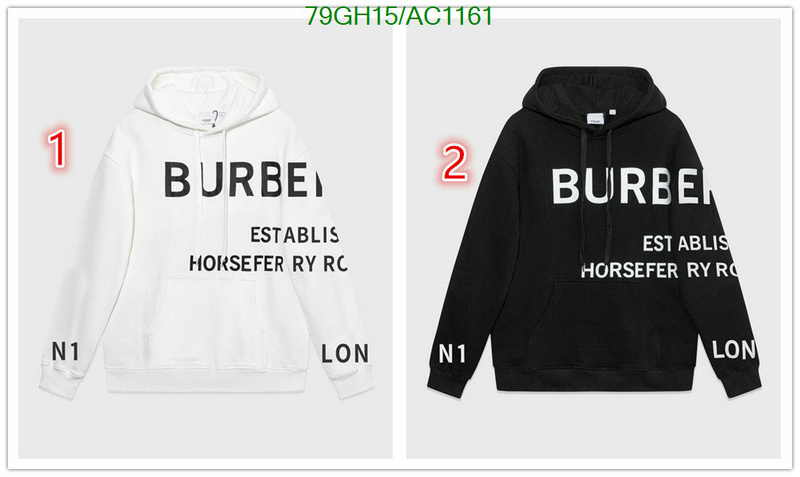 Burberry-Clothing Code: AC1161 $: 79USD