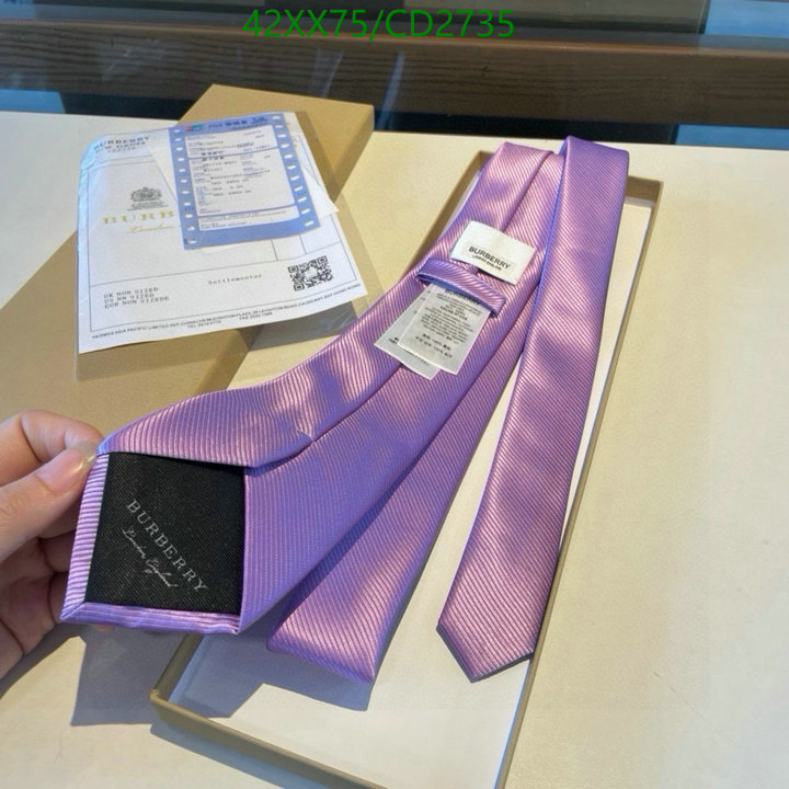 Burberry-Ties Code: CD2735 $: 42USD