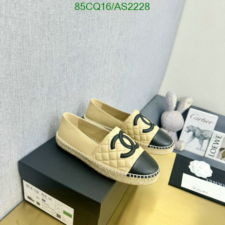 Chanel-Women Shoes Code: AS2228 $: 85USD