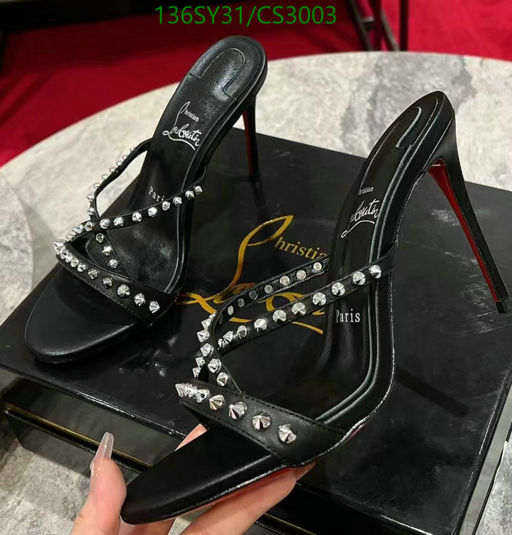 Christian Louboutin-Women Shoes Code: CS3003 $: 136USD