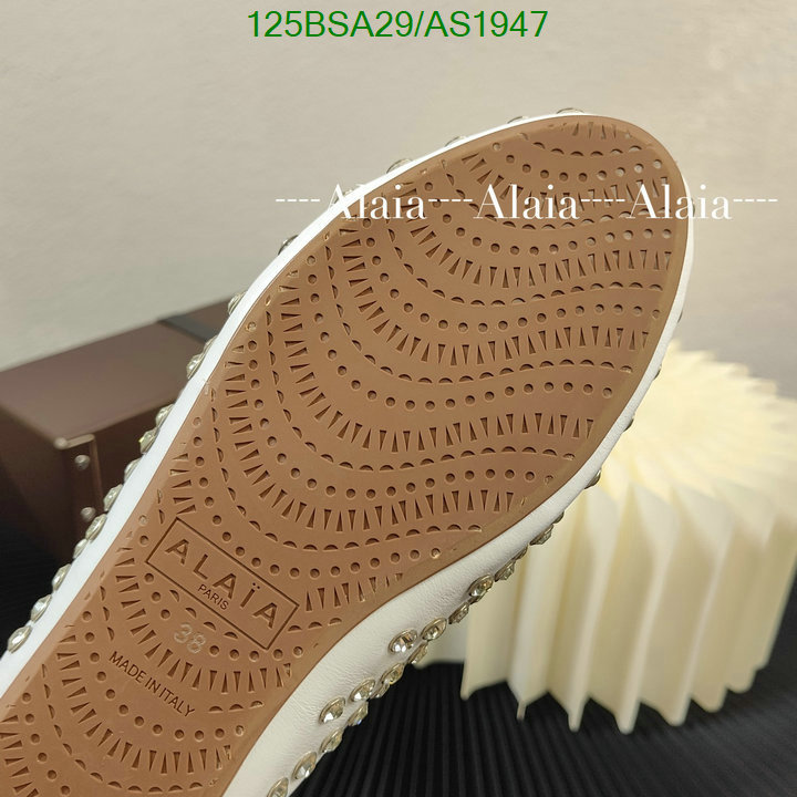 ALAIA-Women Shoes Code: AS1947 $: 125USD