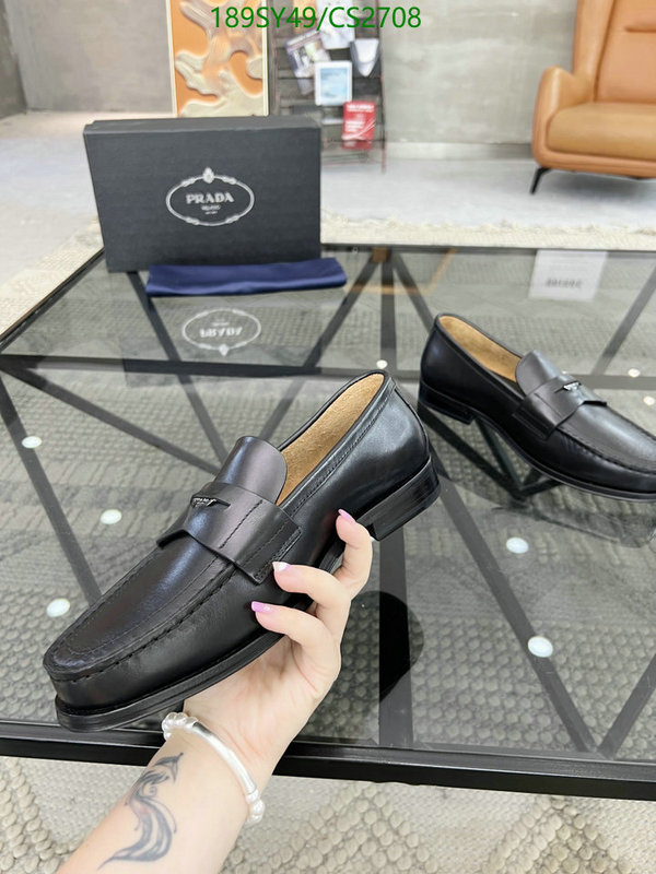 Prada-Men shoes Code: CS2708 $: 189USD