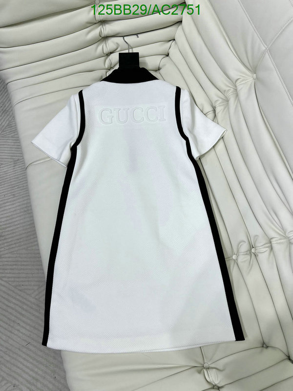 Gucci-Clothing Code: AC2751 $: 125USD