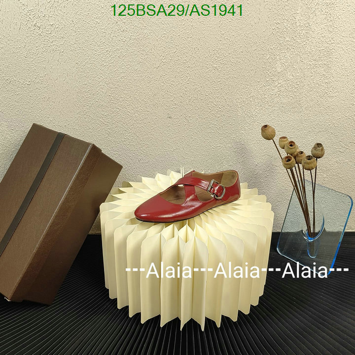 ALAIA-Women Shoes Code: AS1941 $: 125USD