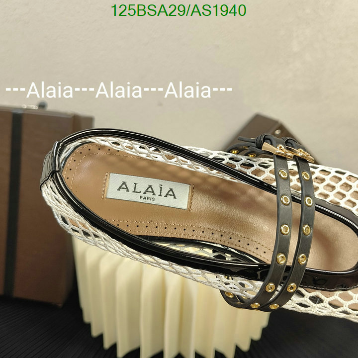 ALAIA-Women Shoes Code: AS1940 $: 125USD