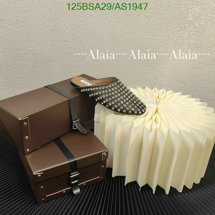 ALAIA-Women Shoes Code: AS1947 $: 125USD