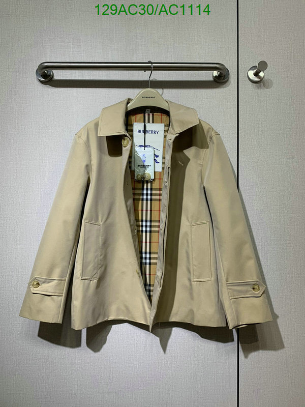 Burberry-Down jacket Women Code: AC1114 $: 129USD