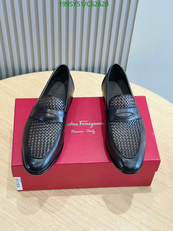 Ferragamo-Men shoes Code: CS2620 $: 199USD