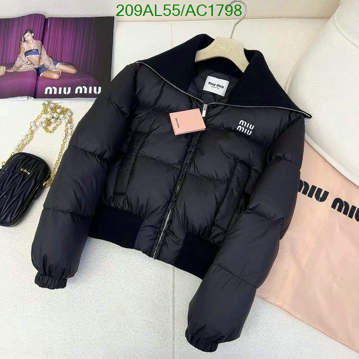 Miu Miu-Down jacket Women Code: AC1798 $: 209USD