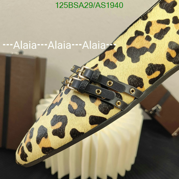 ALAIA-Women Shoes Code: AS1940 $: 125USD