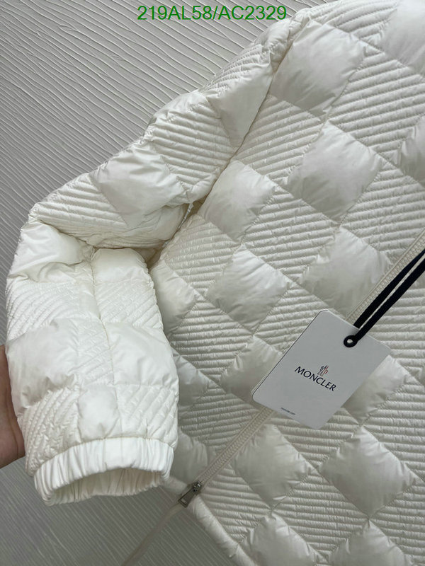 Moncler-Down jacket Women Code: AC2329 $: 219USD