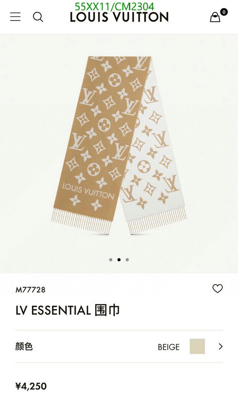 LV-Scarf Code: CM2304 $: 52USD