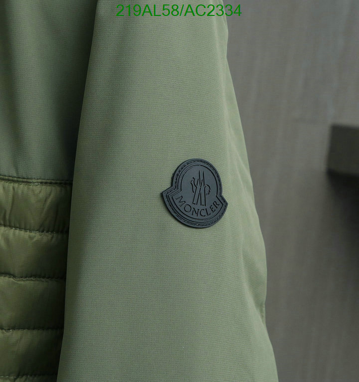 Moncler-Down jacket Men Code: AC2334 $: 219USD