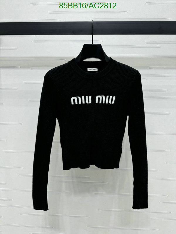 MIUMIU-Clothing Code: AC2812 $: 85USD