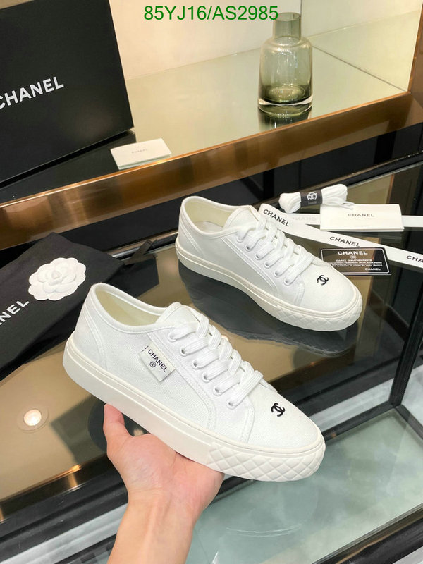 Chanel-Women Shoes Code: AS2985 $: 85USD