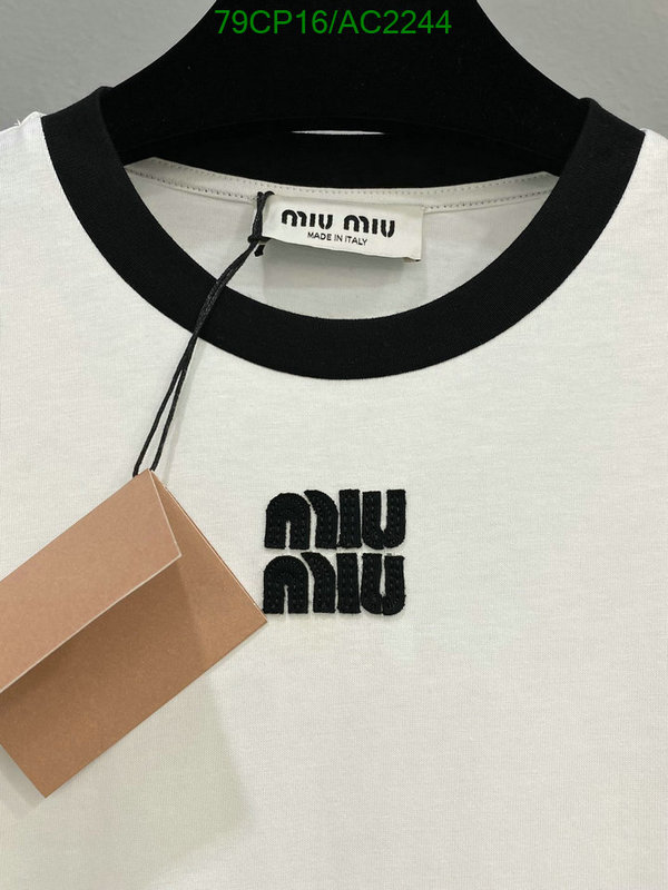 MIUMIU-Clothing Code: AC2244 $: 79USD