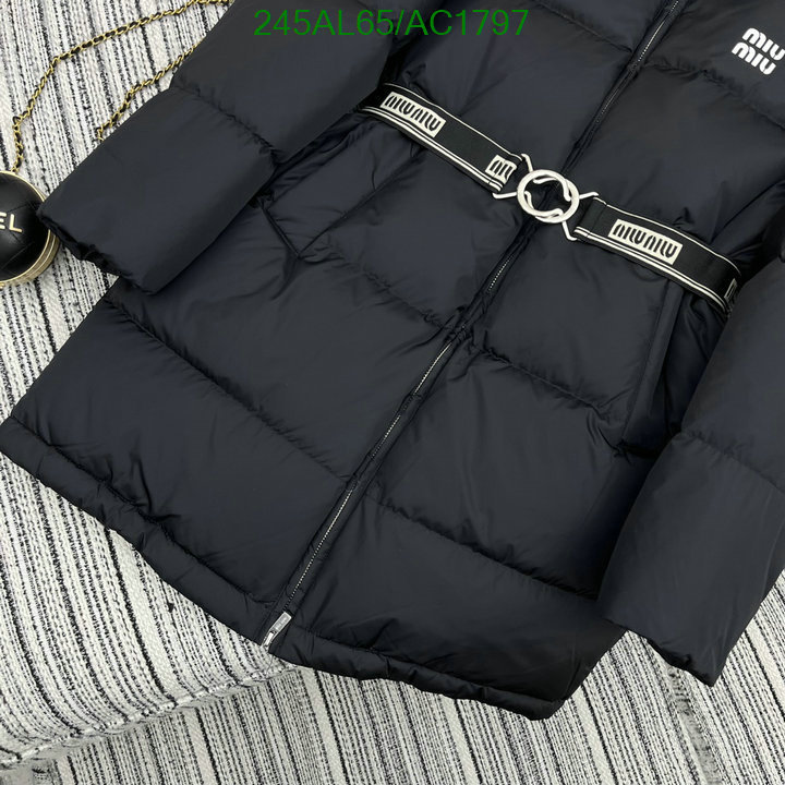 Miu Miu-Down jacket Women Code: AC1797 $: 245USD