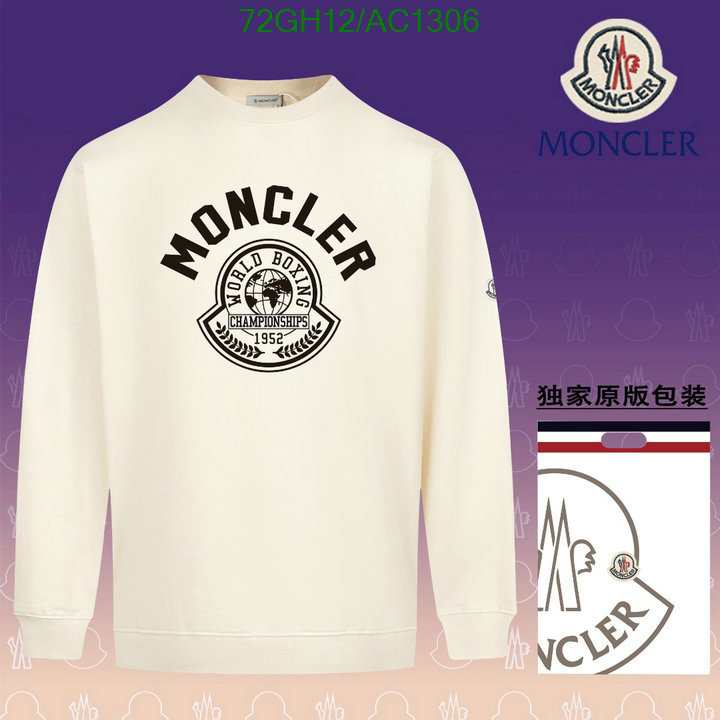 Moncler-Clothing Code: AC1306 $: 72USD