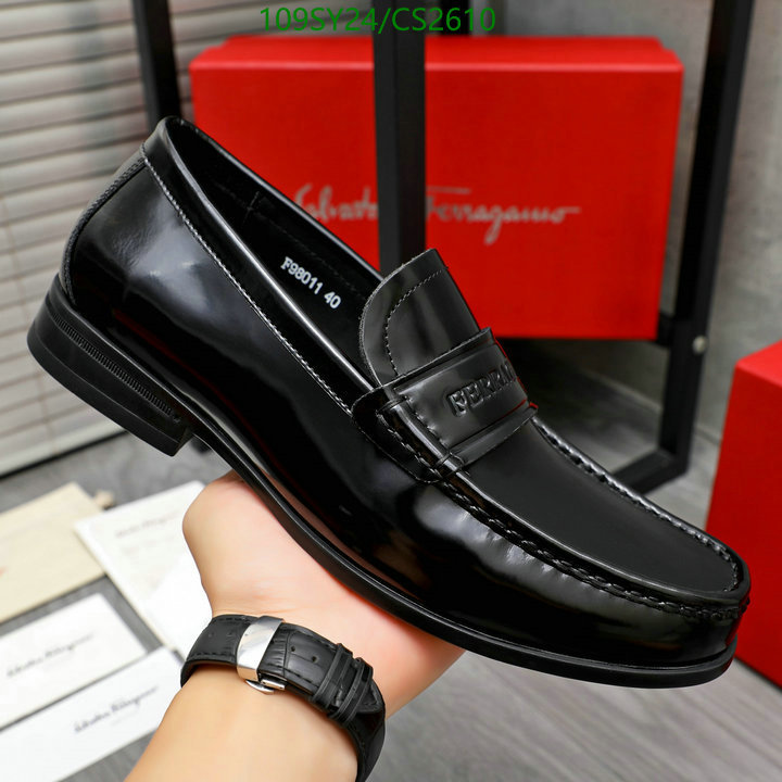 Ferragamo-Men shoes Code: CS2610 $: 109USD