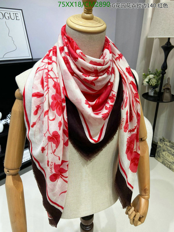 Gucci-Scarf Code: CM2890 $: 75USD