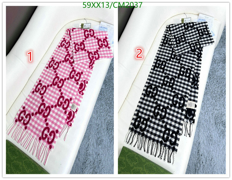 Gucci-Scarf Code: CM2037 $: 59USD