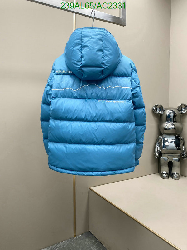 Moncler-Down jacket Men Code: AC2331 $: 239USD