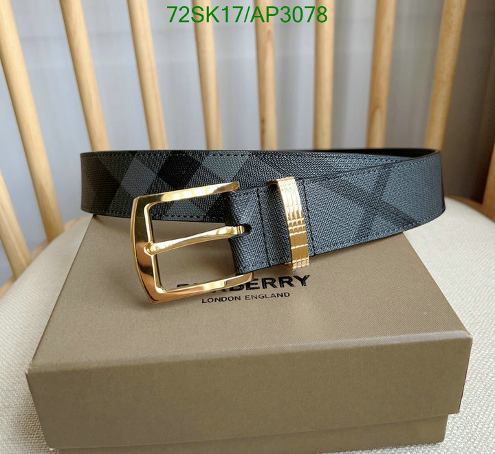 Burberry-Belts Code: AP3078 $: 72USD