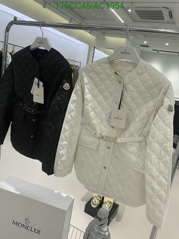 Moncler-Down jacket Women Code: AC1954 $: 175USD