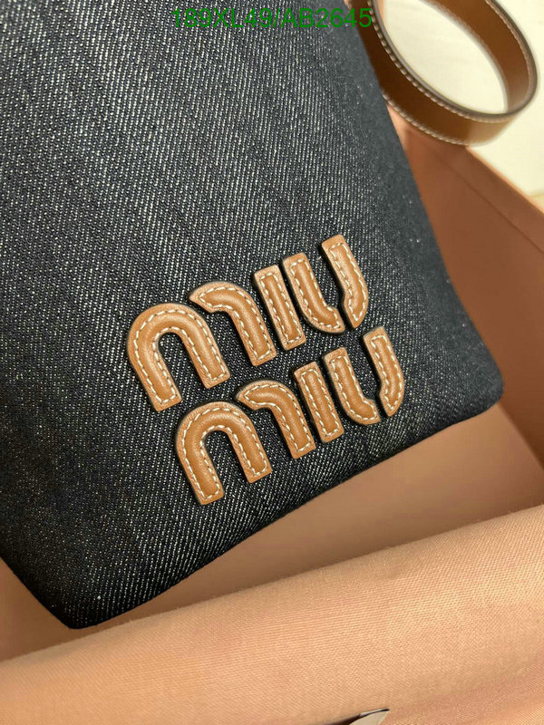 Miu Miu-Bag-Mirror Quality Code: AB2645 $: 189USD